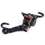 Tie Down Strap with automatic Roll Up Retractable Ratchet Hook for Car Truck Motorcycle Bike Tow Rope Binding Belt Luggage