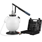 Transmission Fluid Pump ATF Fluid Transfer Filler 7.5L with Control Valve & 15 Common Adapters Kit for Oil Replacement