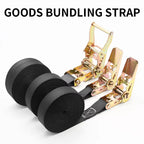 Self-Locking Ratchet Rope Tightener Truck Binding Strap Tightener Cargo Packing Strap