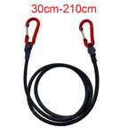 Packing Ropes Outdoor Elastic Bungee Cords with Red Hooks Stretch Lightweight for Bikes Car Luggage Roof Rack Strap