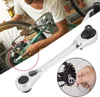 New Mini Ratchet Wrench Double Ended Quick Socket Ratchet Wrench Screwdriver Hex Torque Wrenches