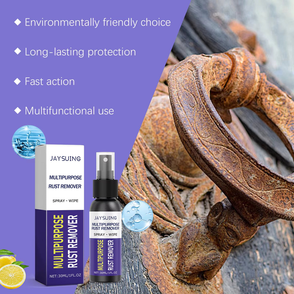 30ml Rust Remover Potent Car Detailing Maintenance Multi-Purpose Supplies Auto Accessories Gadget Anti-Rust Metal Chrome