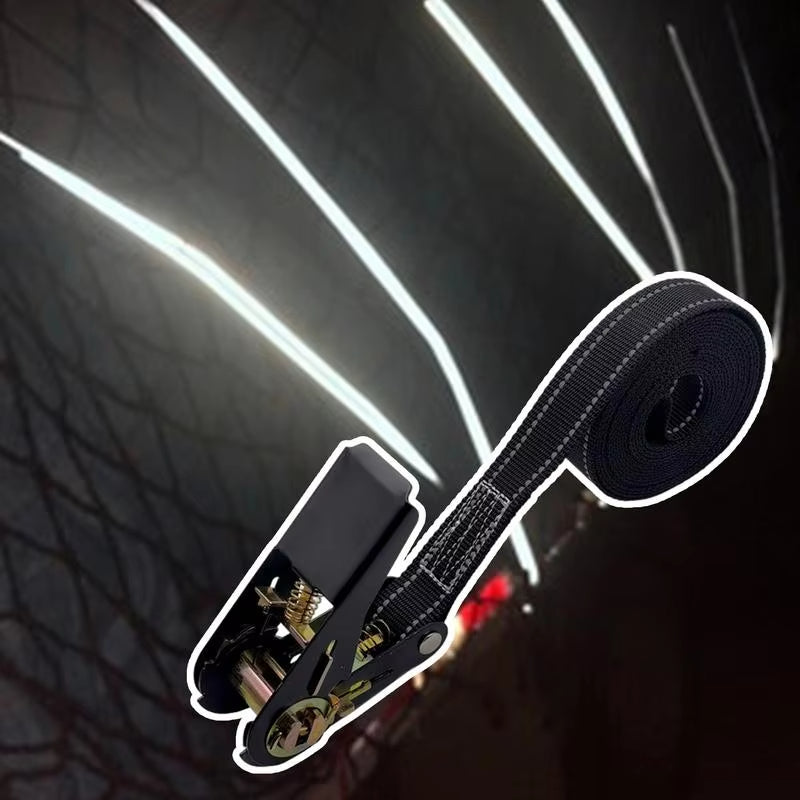 Ratchet Straps Tie Down Heavy Duty Adjustable Car Tie Down Reinforced Adjustable Axle Straps 1760lb Max Break Strength