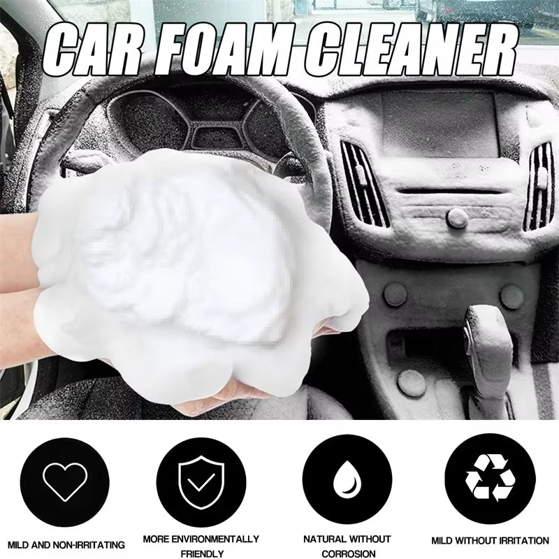 🔥Hot Sale🔥250ML Multifunctional Foam Cleaner Car Interior Stain Removal and Cleaning Leather Seat Foam Cleaner Spray Foam Maintenance Wash Car