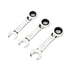 6-19mm Short Handle Quick Ratchet Wrench 72 Teeth Multi Functional Portable Short Dual-use Plum Blossom Small Wrench Hand Tools