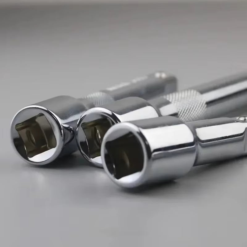 1/4 "3/8" 1/2 "3-Piece Ratchet Extension Set Connecting Rod Socket