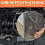 Self-Locking Nylon Universal Cable Tie Buckle Premium Plastic Wire Ties Heavy Duty Cable Fixed Strap for Mudguard Cable Clips