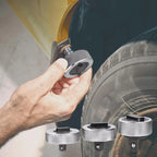 1/4 3/8 1/2 Drive Palm Ratchet Wrench Set Reversible Ratcheting Finger Socket Driver Stubby Thumbwheel Ratchet for Tight Spaces