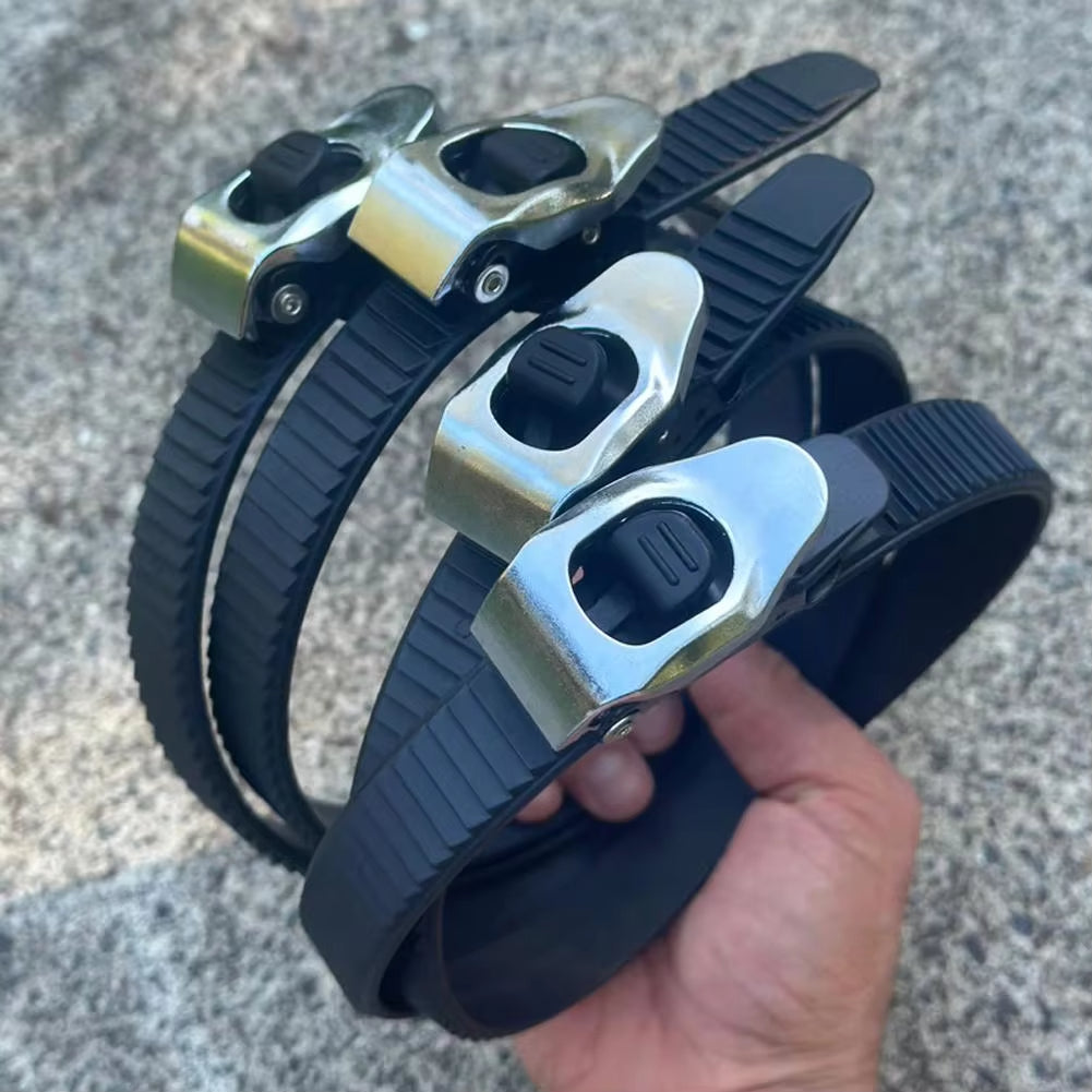 Ultimate Heavy-Duty Grip Lock Strap Adjustable Heavy-Duty Metal Ratchet Buckle For Every Adventure