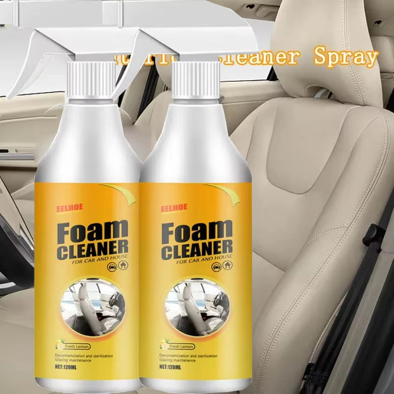 🔥Hot Sale🔥250ML Multifunctional Foam Cleaner Car Interior Stain Removal and Cleaning Leather Seat Foam Cleaner Spray Foam Maintenance Wash Car