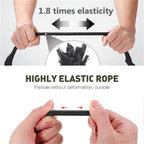 Packing Ropes Outdoor Elastic Bungee Cords with Red Hooks Stretch Lightweight for Bikes Car Luggage Roof Rack Strap