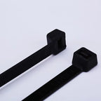 Self-locking Plastic Nylon Tie 100 PCS Black Cable Tie Zip Wraps Strap Nylon Cable Tie Set