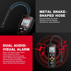 Digital Brake Fluid Tester Auto Car Brake Oil Moisture Detector DOT3/DOT4/DOT5.1 with Backlight Flexible Probe Brake Oil Tester