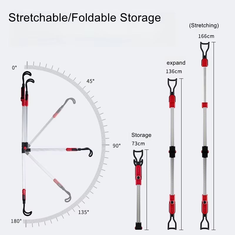 Auto Mechanic Hood Engine Repair Light Telescopic Lighting Cabin Light
