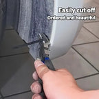 100pcs Heavy-Duty Self-Locking Nylon Cable Ties - UV-Resistant, High-Strength Fasteners for Car/Home/Office/Outdoor Use