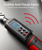 Digital Torque Wrench 0.15-100 N.m 2% Accuracy Preset & LED/Buzzer Alerts for Bike Motorcycles Automotive Wrench Tool