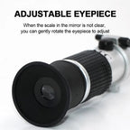 Antifreeze Coolant Refractometer for Automobile Antifreeze System Diesel Exhaust Fluid Battery Acid and Windshield Washer Fluid