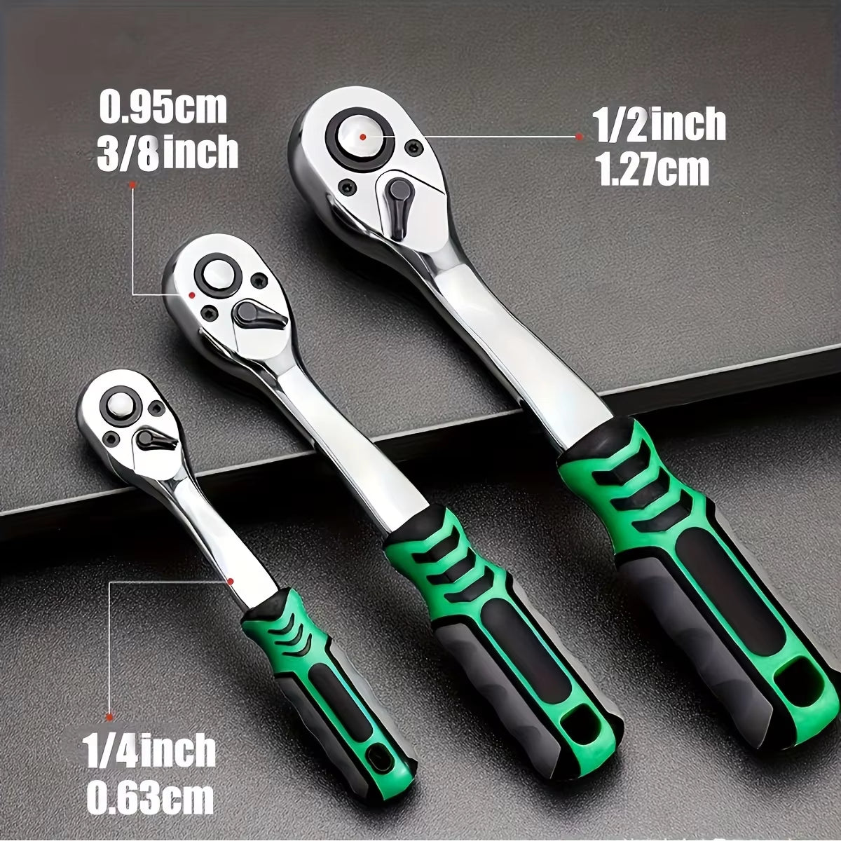 72Drive Socket 21pcs Set 3/8", Ratchet Wrench Sockets Compact Sockets for Car Repair Mechanic Tool for Auto Repair