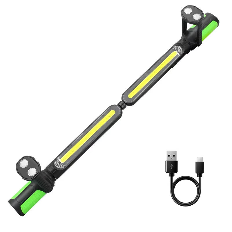 Magnetic Swivel Hook Rechargeable LED Work Light for Automotive Repair Under Hood Lighting Mechanic Garage Workshop Tools