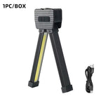Strong Flashlight outdoor Multifunctional Camping Lighting flashlight Auto Repair Work Lightfolding COB Light