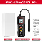 Digital Brake Fluid Tester Auto Car Brake Oil Moisture Detector DOT3/DOT4/DOT5.1 with Backlight Flexible Probe Brake Oil Tester