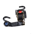 Tie Down Strap with automatic Roll Up Retractable Ratchet Hook for Car Truck Motorcycle Bike Tow Rope Binding Belt Luggage