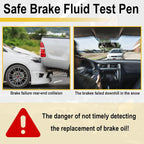 Brake Fluid Tester High Precision Portable Use Safety Quality Assurance OBD2 Brake Oil Detector Test Pen Oil Test Pen