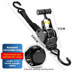 Retractable Auto Ratchet Strap Automatic Shrink Bundle Convenience Luggage Straps
