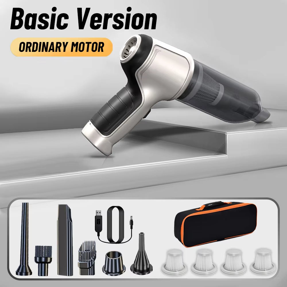 Wireless Portable Car Vacuum Cleaner 95000PA High Power 2 in 1 Mini Handheld Vacuum Cleaner Blower for Car Home