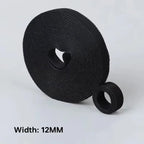 5M/Roll 12mm Width Cable Organizer USB Cable Winder Management nylon Free Cut Ties