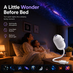 🌌🌠 Plug-and-Play HD Smart Dynamic 5D Holographic Night Light Projector